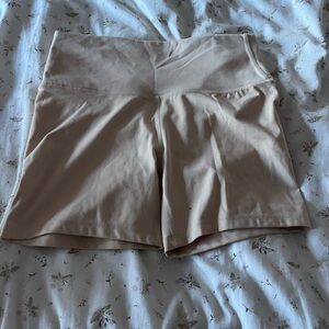 Tan Bike Shorts